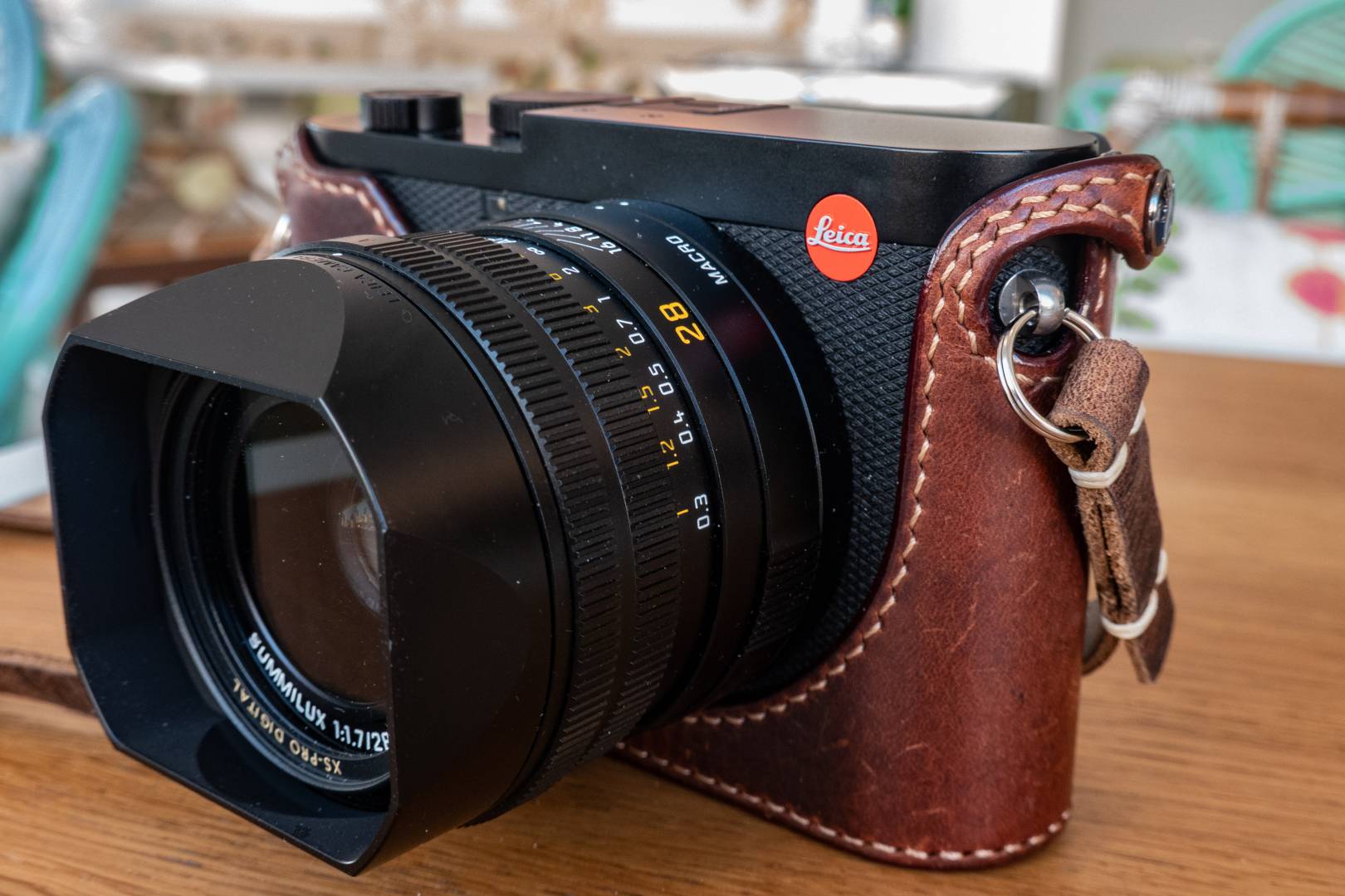 The Leica Q and, here, the Q2 (with it's custom-made Arte di Mano halfcase) are wonderful travel cameras. But they are quite bulky, especially in the lens department. And how often will you shoot street photography at f/1.7?